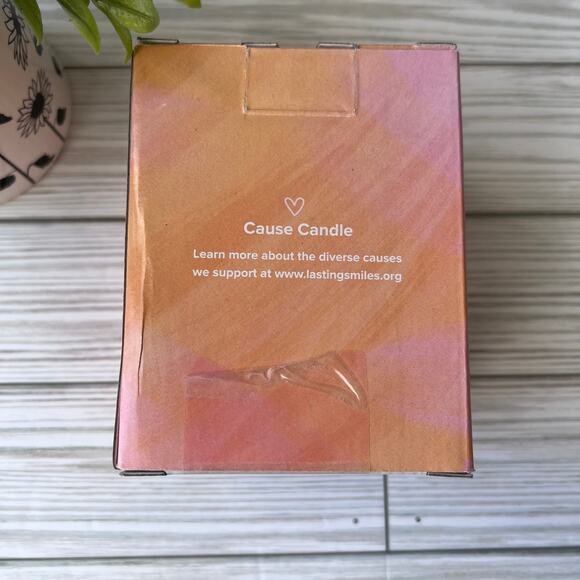 NEW Lasting Smiles Sea Salt & Citrus Aromatherapy Soy-Blend Candle 6.87 oz - Picture 8 of 10